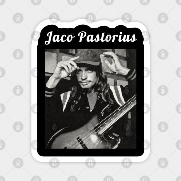 Jaco Pastorius / 1951 Magnet by DirtyChais