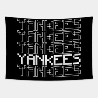 8bit YANKEES Tapestry