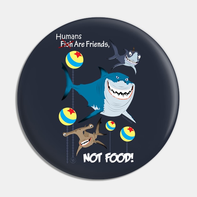 Not Food! Friends! Pin by ProlificLifeforms