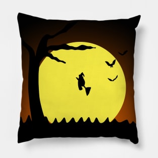 Halloween night Pillow