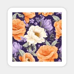 Wedding Flowers Pattern 5 Magnet