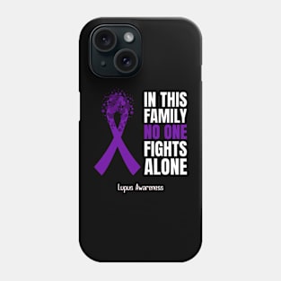 Lupus Awareness Purple Ribbon Phone Case