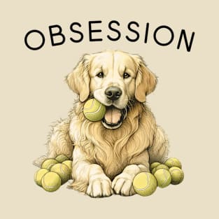 OBSESSION  - Golden Retriever T-Shirt