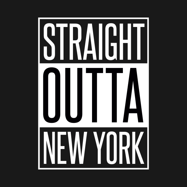 STRAIGHT OUTTA NEW YORK by xaviertodd