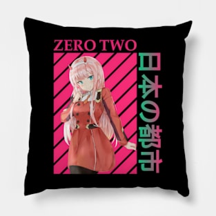 Zero Two Darling In The Franxx Pillow