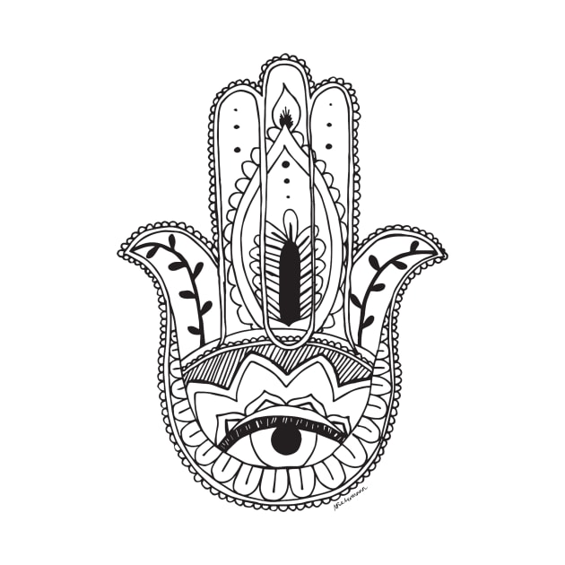 Hamsa Hand by NatashaAnita