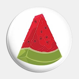 Food Vignette: Watermelon Slice Pin