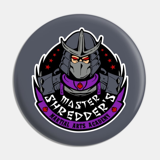 Master S. Martial Arts Academy Pin by buby87