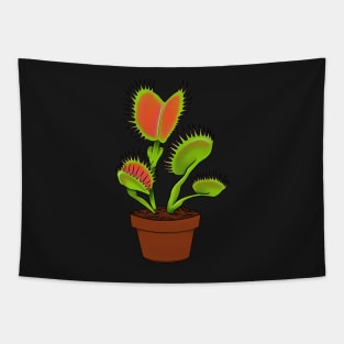 Dionaea Muscipula Venus Fly Trap House Plant Gift Tapestry