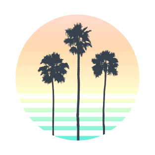 Palm Trees in Sunset T-Shirt