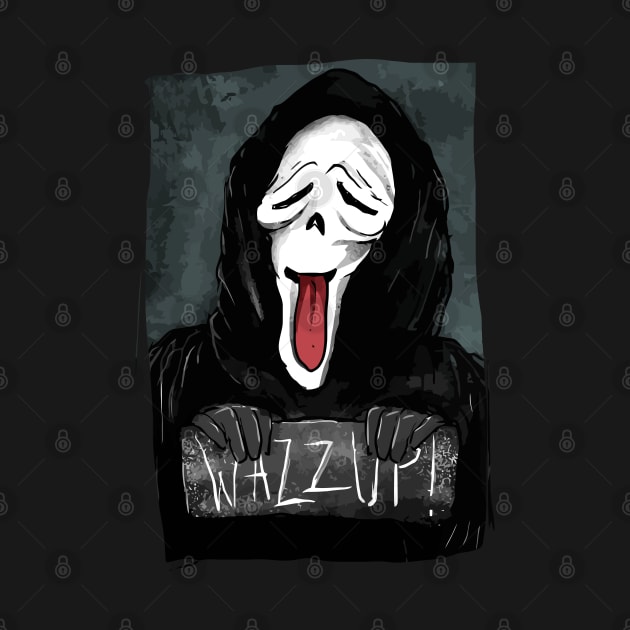 Ghost face wazzup by DeathAnarchy