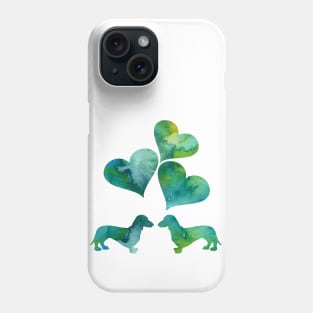 Dachshund Art Phone Case