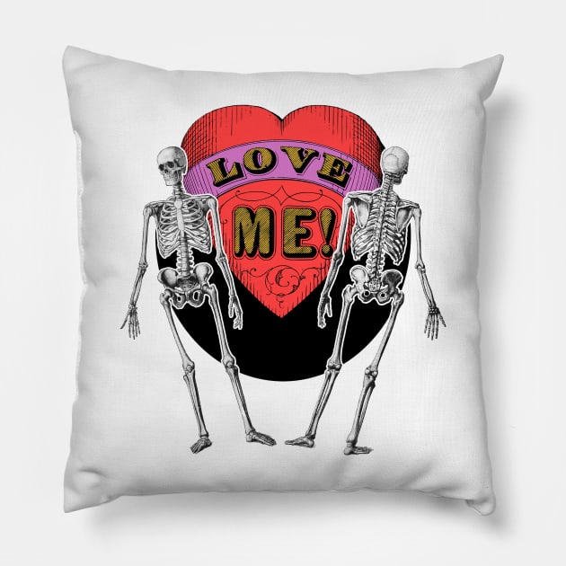 Love beyond death Pillow by Marccelus