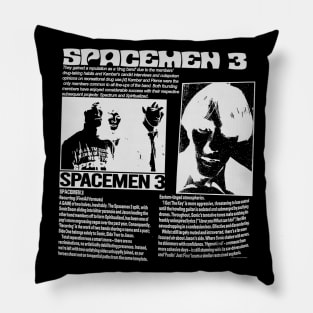 vintage spacemen 3 fanart Pillow