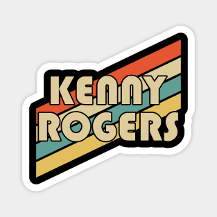 Vintage 80s Kenny Rogers Magnet