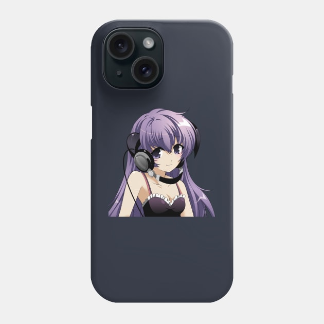 Hanyuu Headphones Aesthetic Phone Case by KokoroPopShop