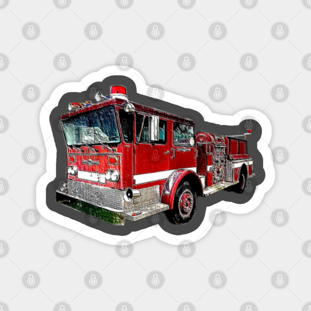 Vintage 70s CB Radio Fabric Cadillac Cassette Tape Cop Fireman Fire Fighter  Truck Trucker Novelty Print Kids Curtains Man Cave 