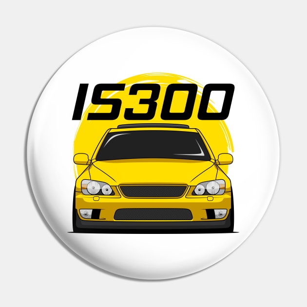 IS300 Yellow Pin by GoldenTuners