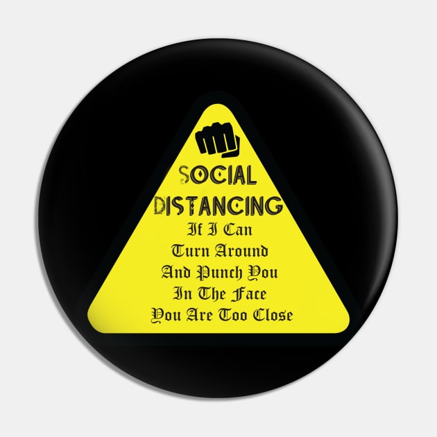 Keep Distance Punch you in the tee Pin by SAM DLS