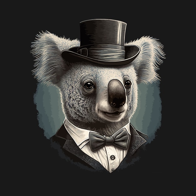 Koala with top hat by K3rst