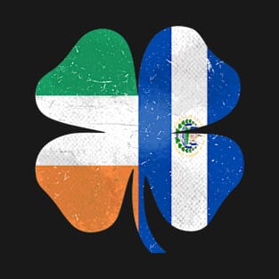 Salvadoran Irish Shamrock El Salvador St Patrick's Day T-Shirt