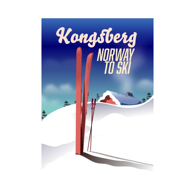 Kongsberg norway to ski by nickemporium1