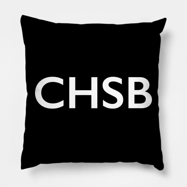 CHSB Pillow by StickSicky