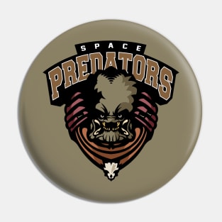 Space Predators Pin