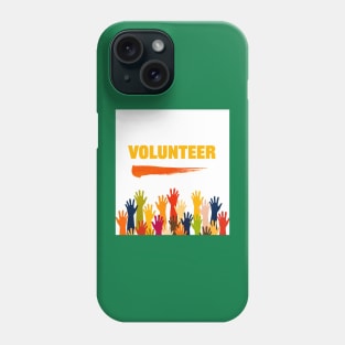 Volunteer Graphic Tee Phone Case