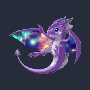 Nebula Galaxy Dragon T-Shirt