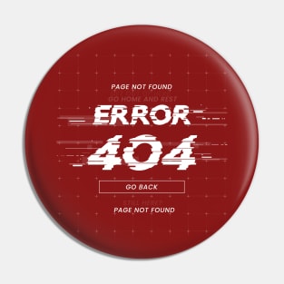 Error 404 Pin