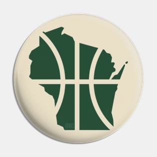 Bucks Basketball Pin