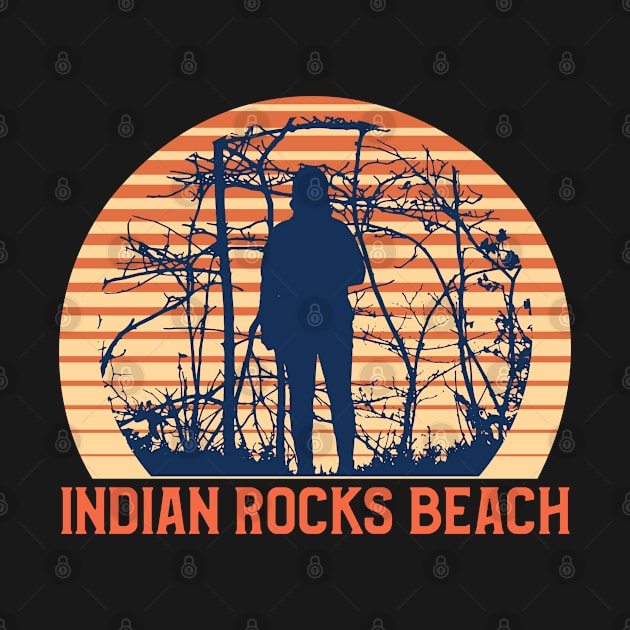 Indian Rocks Beach Sunset, Orange and Blue Sun, Gift for sunset lovers T-shirt, Camping, Camper by AbsurdStore