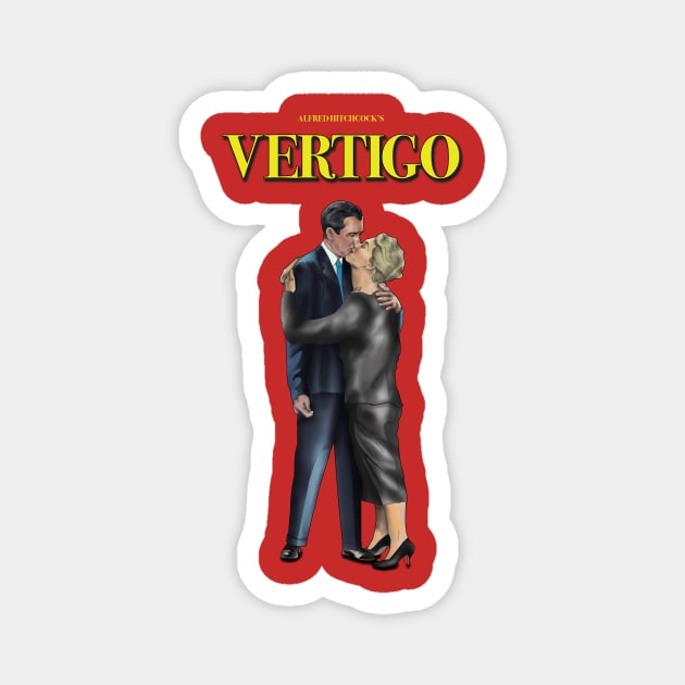 Alfred Hitchcock's Vertigo Magnet by antony12