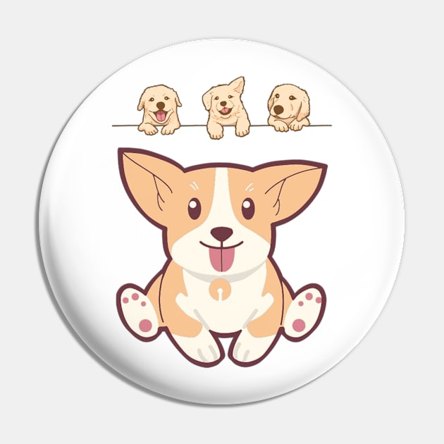 Corgi puppy Pin by GAGO5