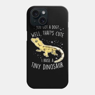 Crested Gecko Tiny Dinosaur Phone Case