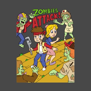 Zombies attack - Halloween Gift T-Shirt