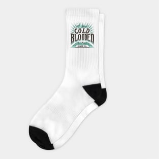 Cold Blooded Hockey – Vintage San Jose Fan Design Since 1991 Socks