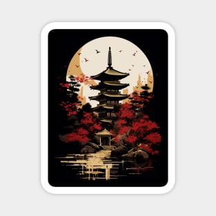 Japanese Pagoda Magnet