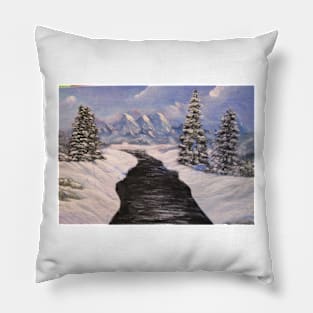 Winter Lake Pillow