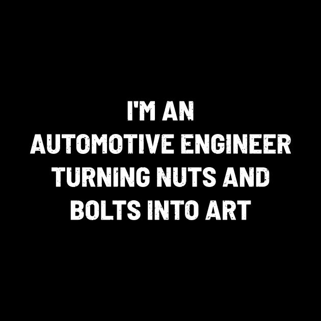 I'm an Automotive Engineer – Turning Nuts and Bolts into Art by trendynoize