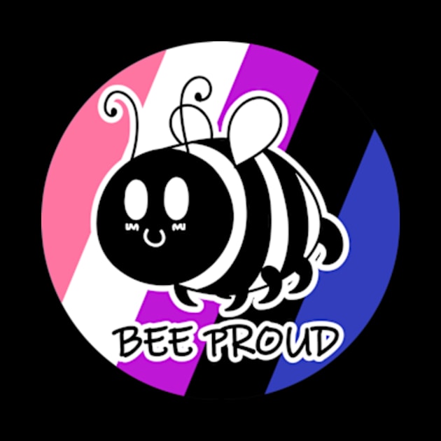 Bee Proud Genderfluid Flag by JadedOddity