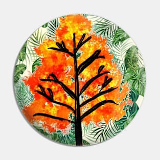 Autumn Tree Pin