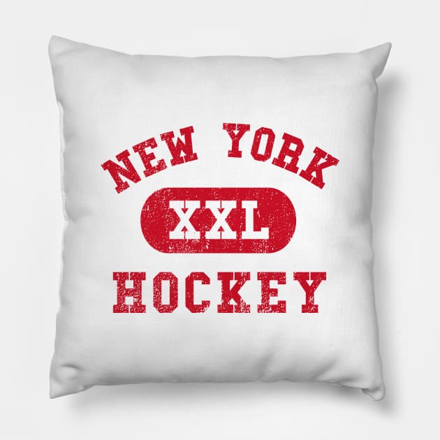 New York Hockey II Pillow by sportlocalshirts