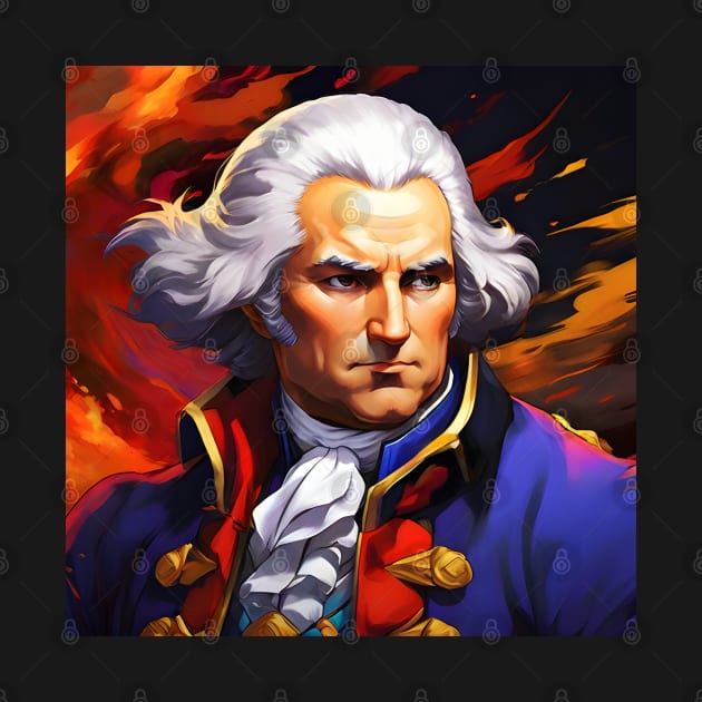 George Washington (stylized illustration) by StudioX27