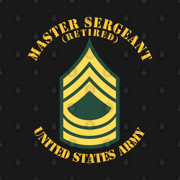 POCKET - MSG - Master Sergeant  - Std - Retired by twix123844