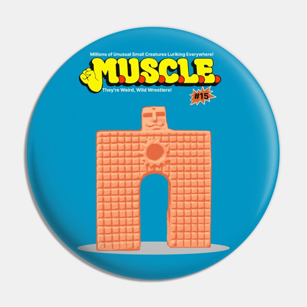 M.U.S.C.L.E. 15 Sunshine Kinnikuman Pin by TheObserver