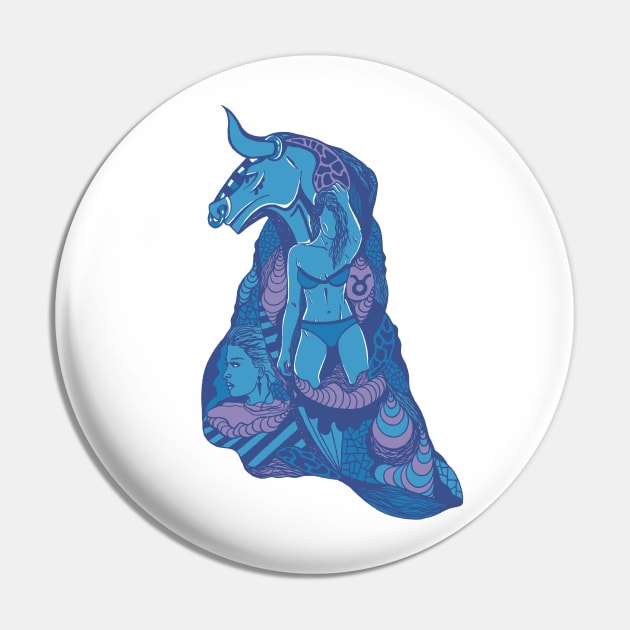 Mountain Blue Her Taurus Pin by kenallouis