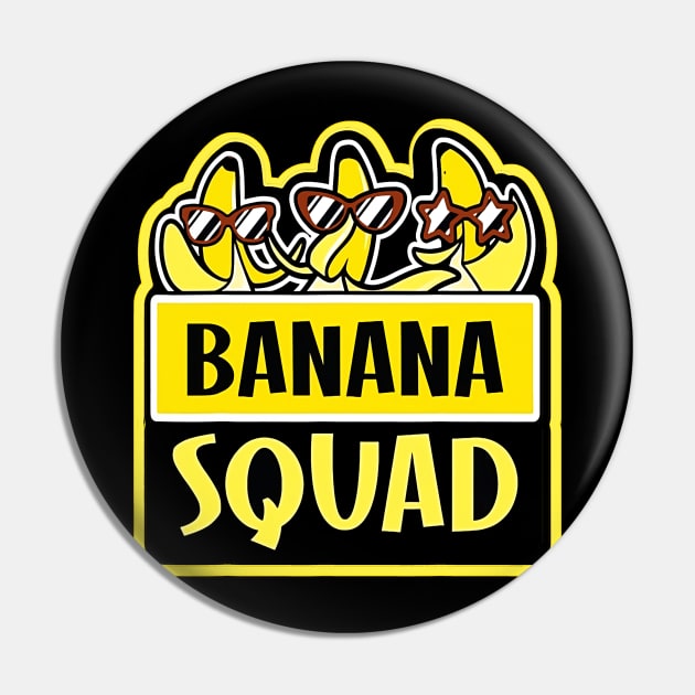 Banana Squad Let’s Go Bananas Meme Pin by masterpiecesai