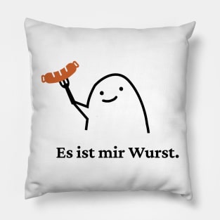 Das ist mir Wurst. Pillow